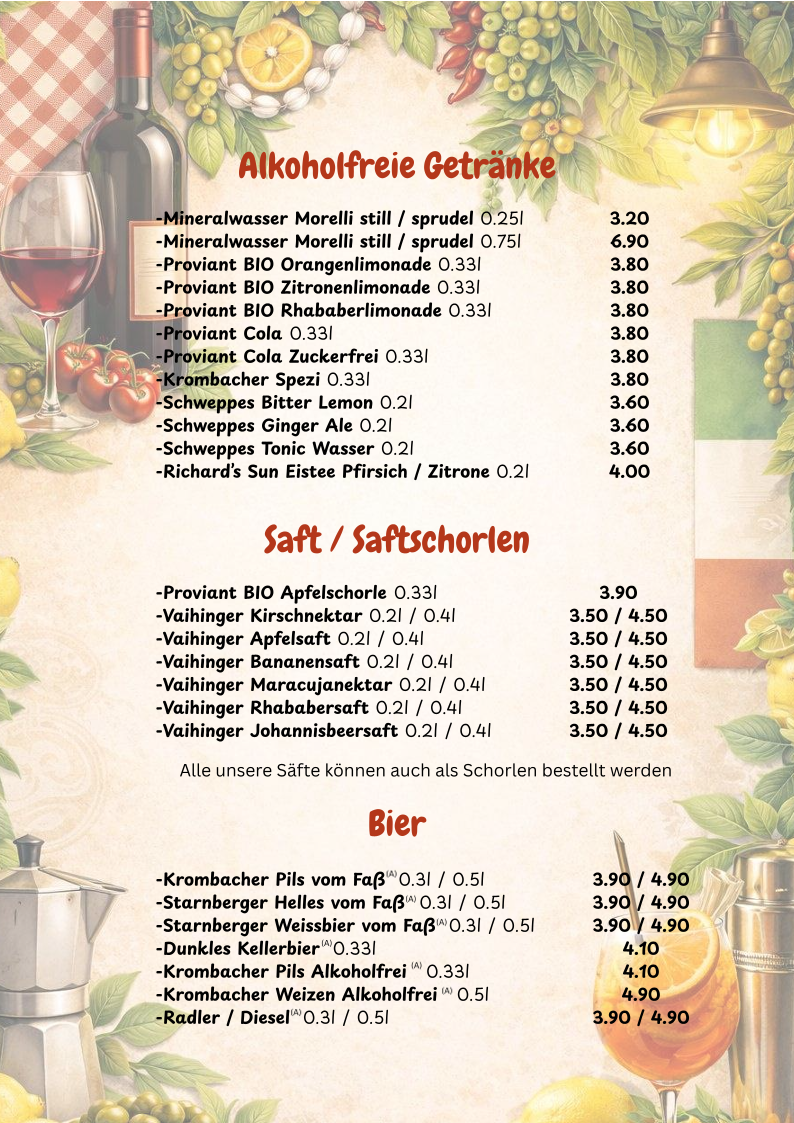 Speisekarte photo 1