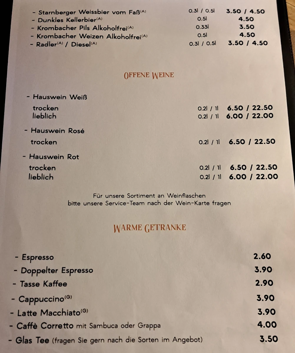 Speisekarte photo 7