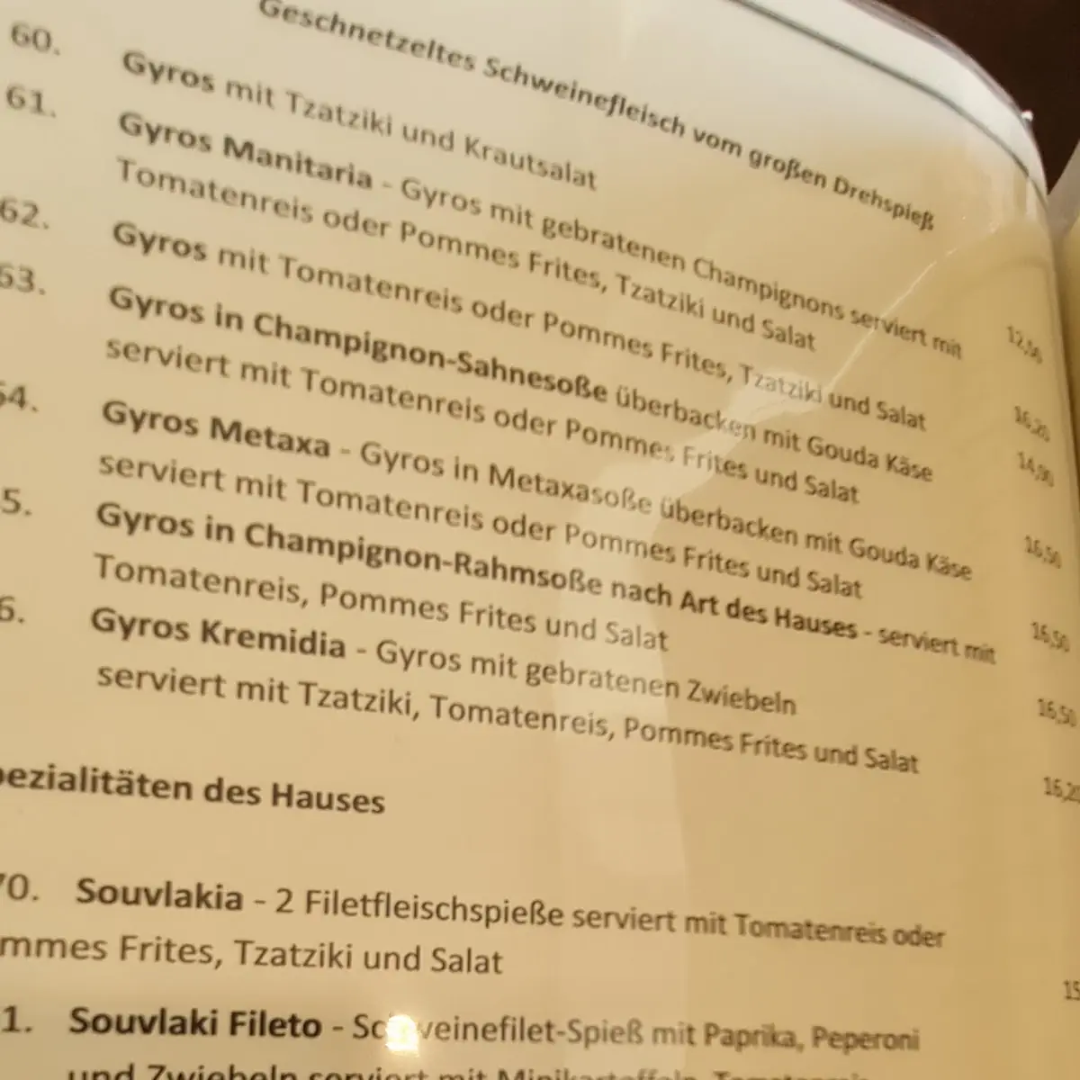Speisekarte photo 6