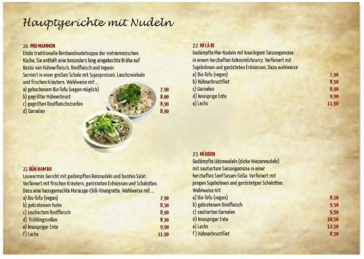 Speisekarte photo 1