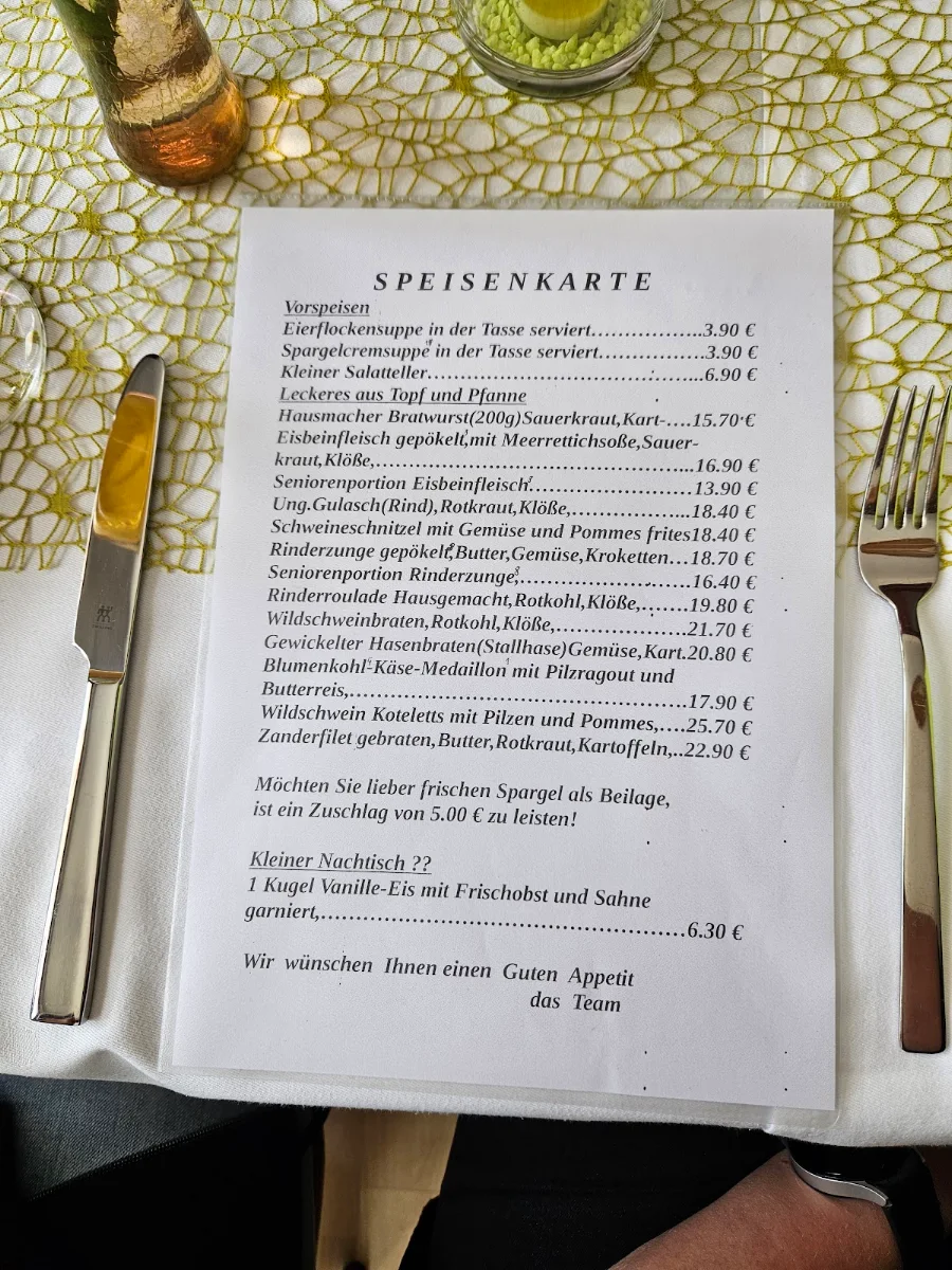 Speisekarte photo 2