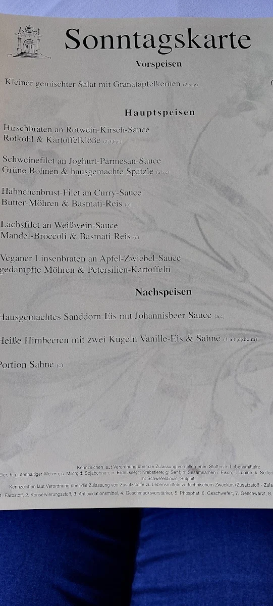 Speisekarte photo 3