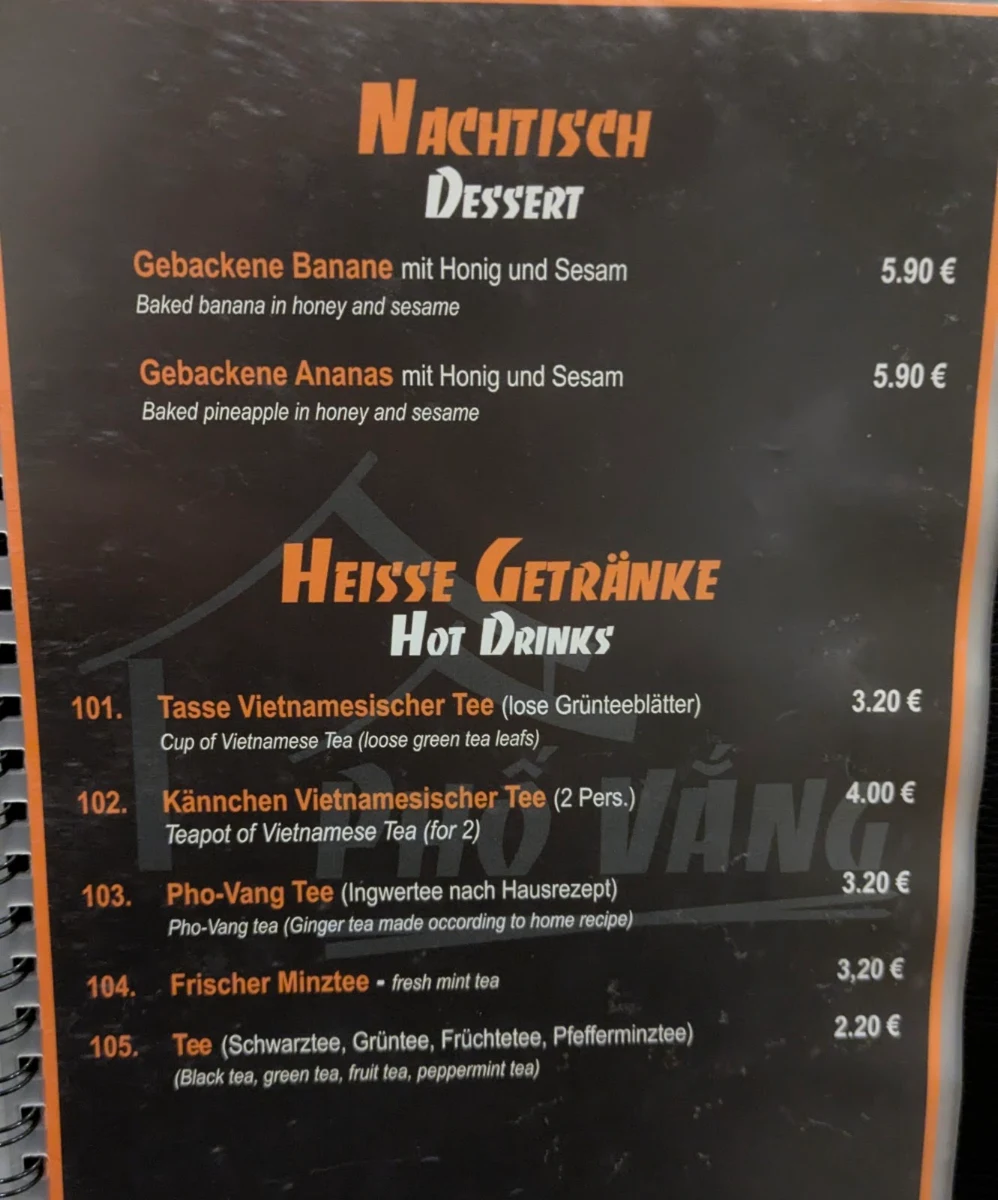 Speisekarte photo 6