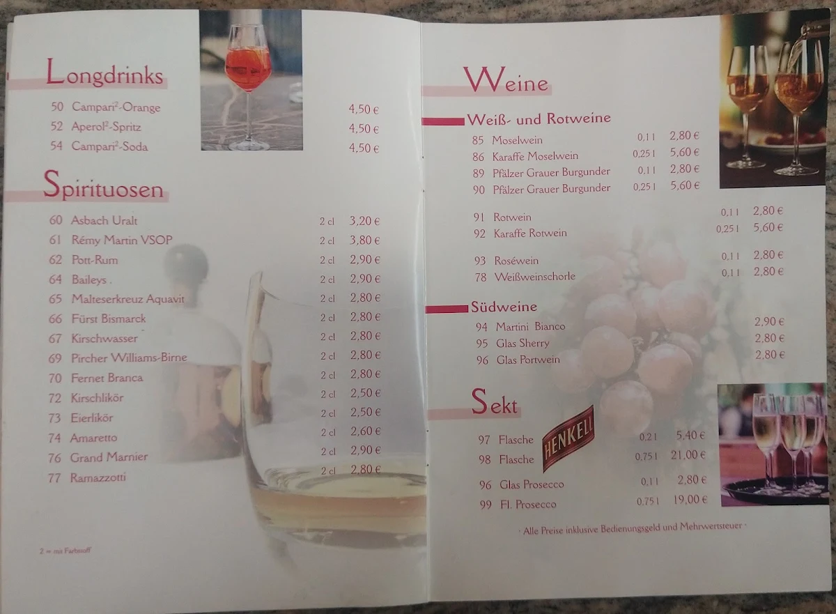 Speisekarte photo 1