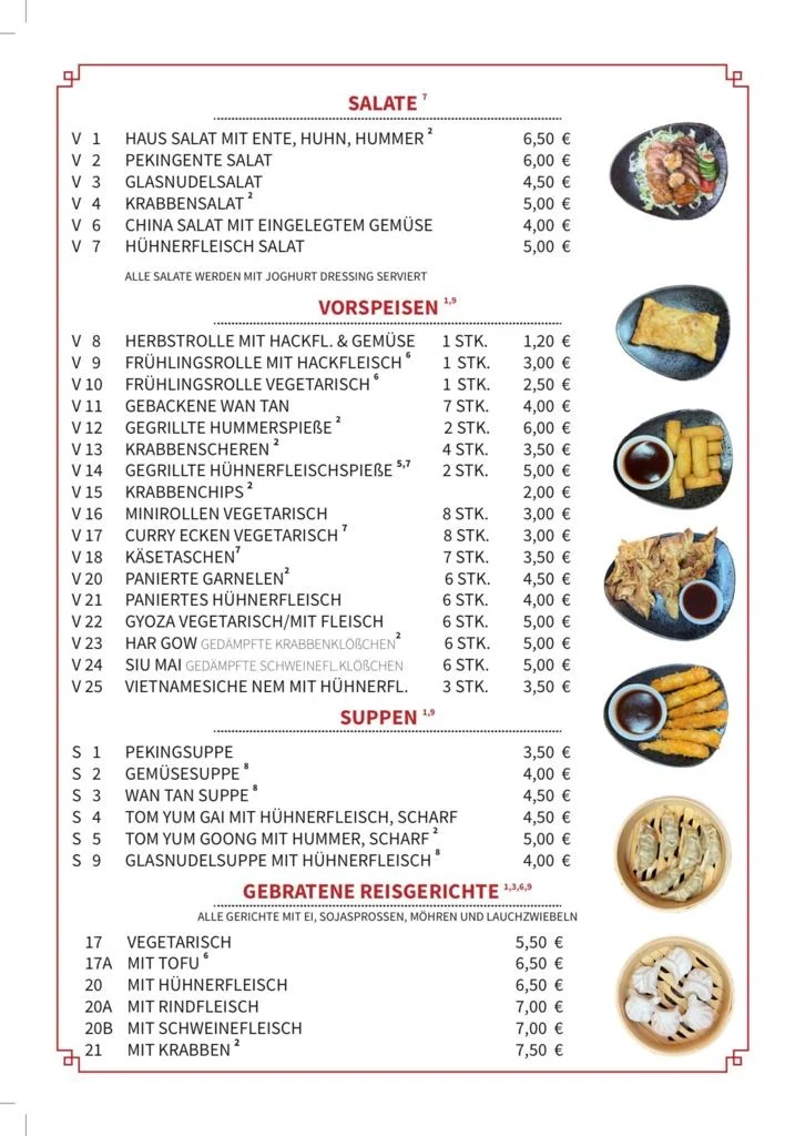 Speisekarte photo 2
