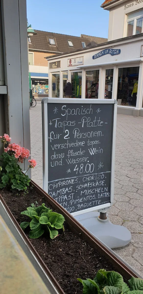 Speisekarte, Restaurant La Bodega