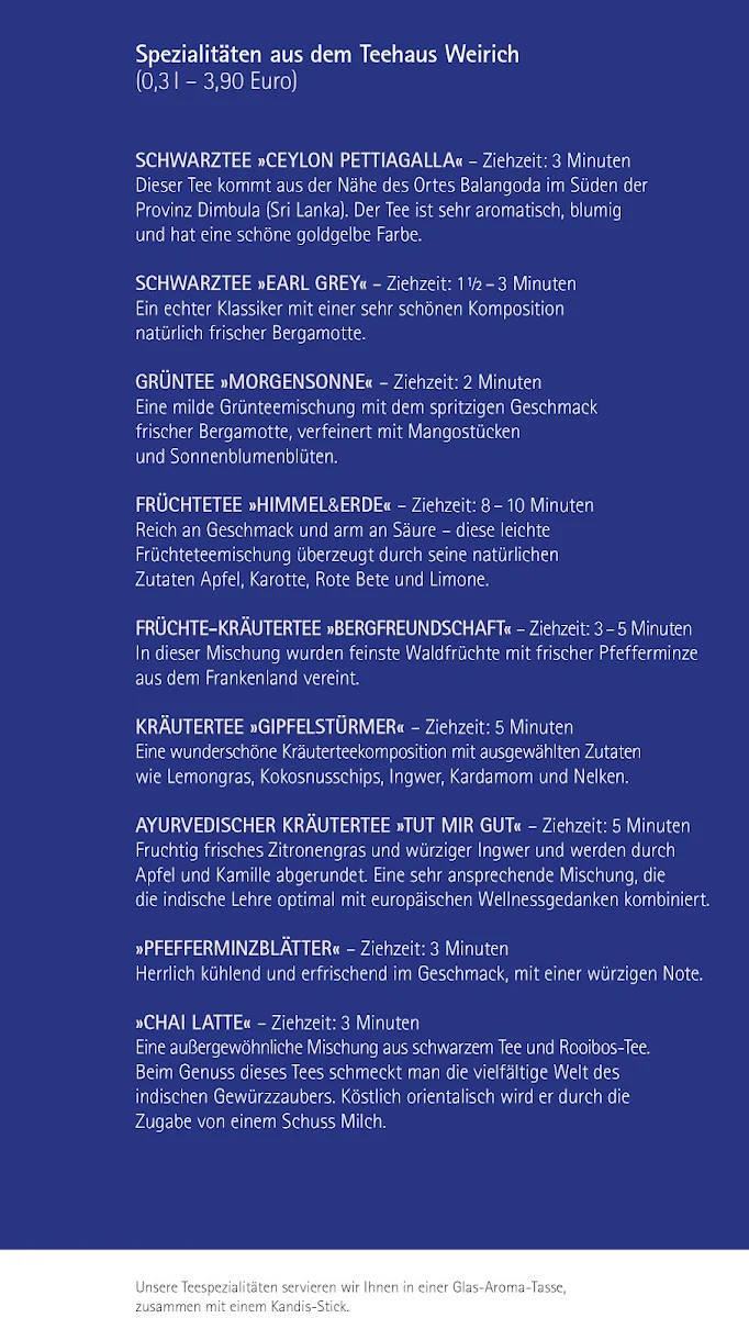 Speisekarte photo 1