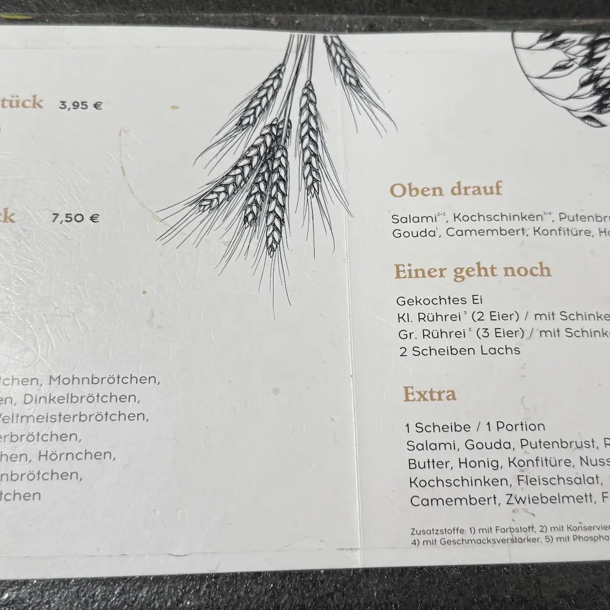 Speisekarte photo 1