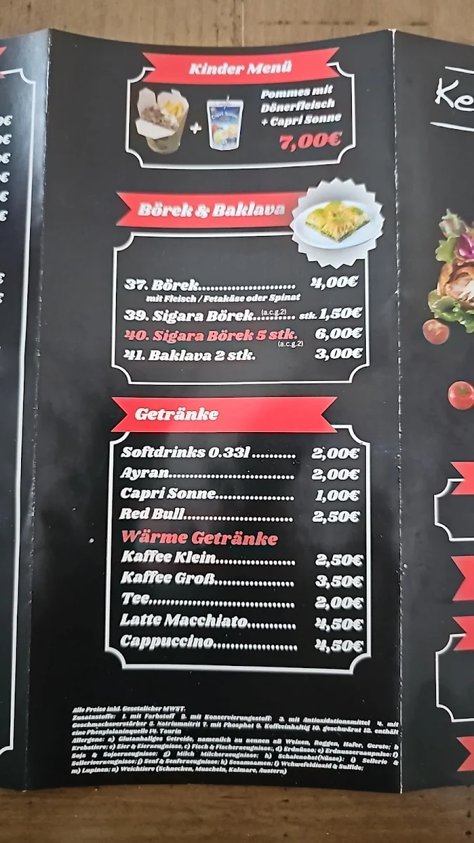 Speisekarte photo 4