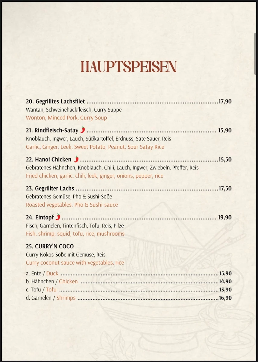 Speisekarte photo 8