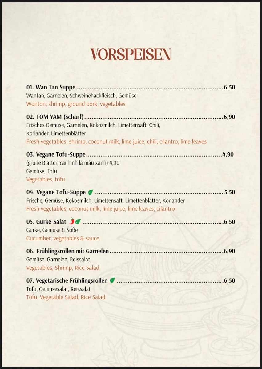 Speisekarte photo 9