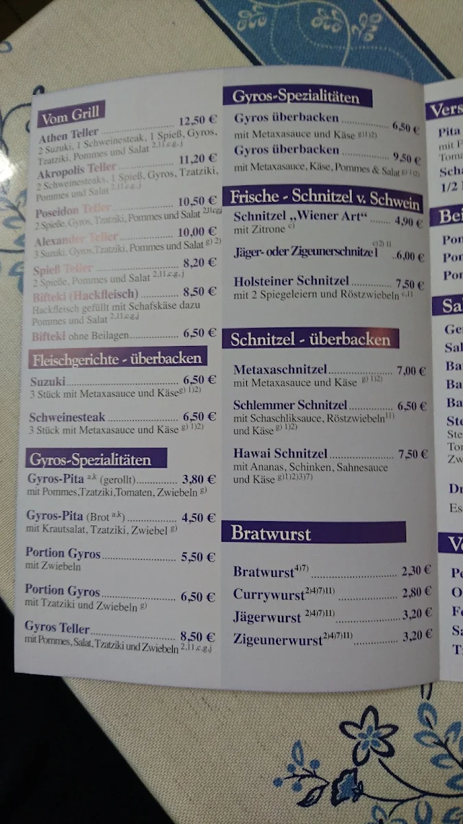 Speisekarte photo 3