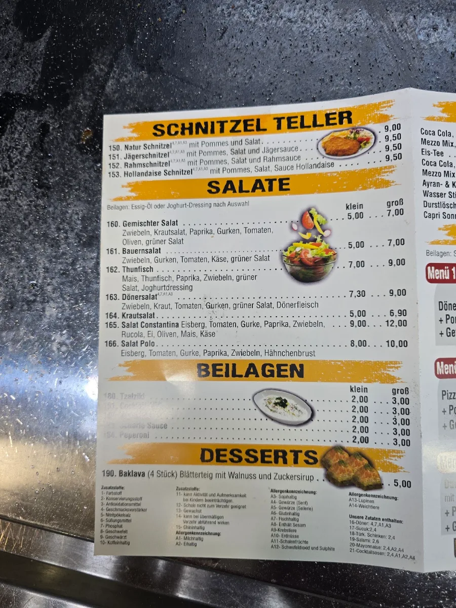 Speisekarte photo 2