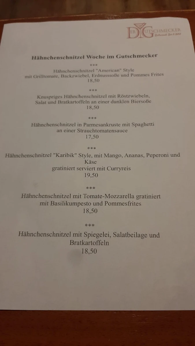Speisekarte photo 2