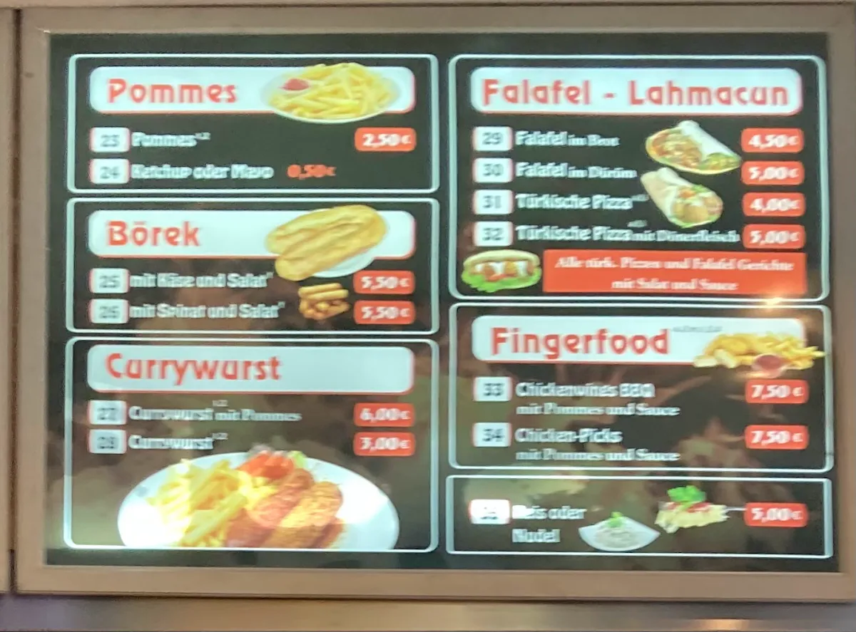 Speisekarte photo 2