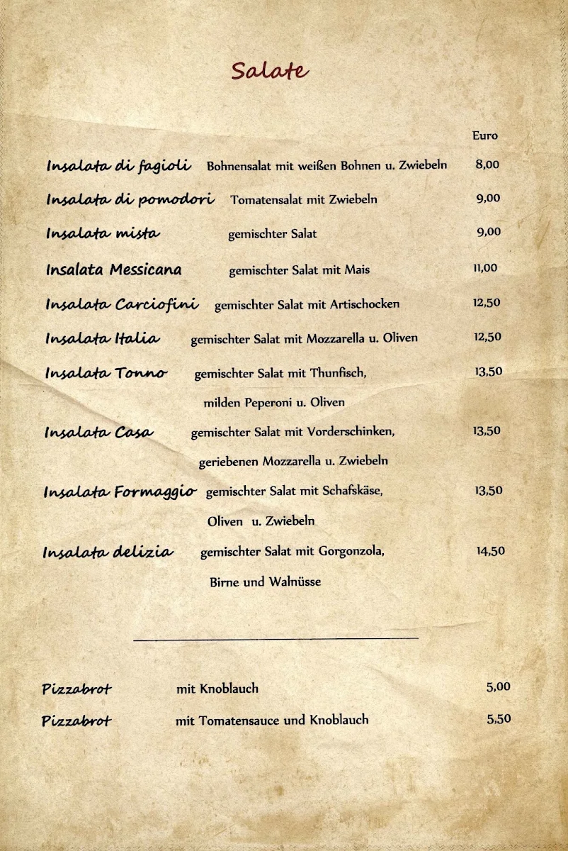 Speisekarte photo 1