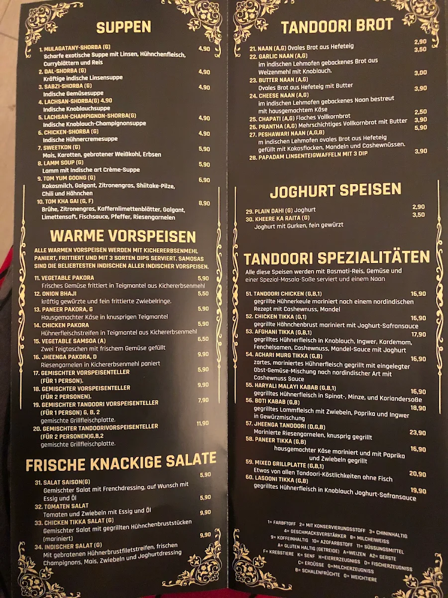 Speisekarte photo 1