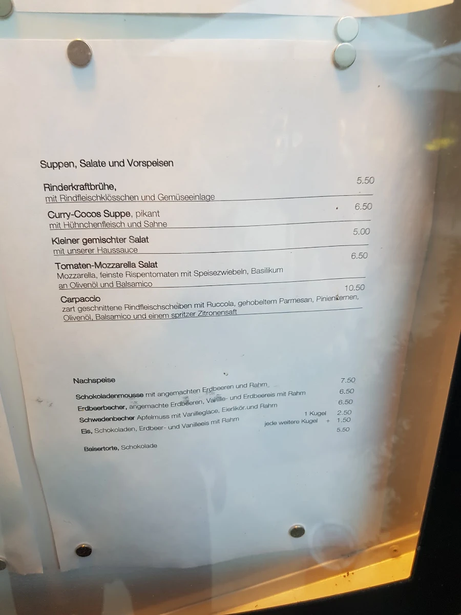Speisekarte photo 1