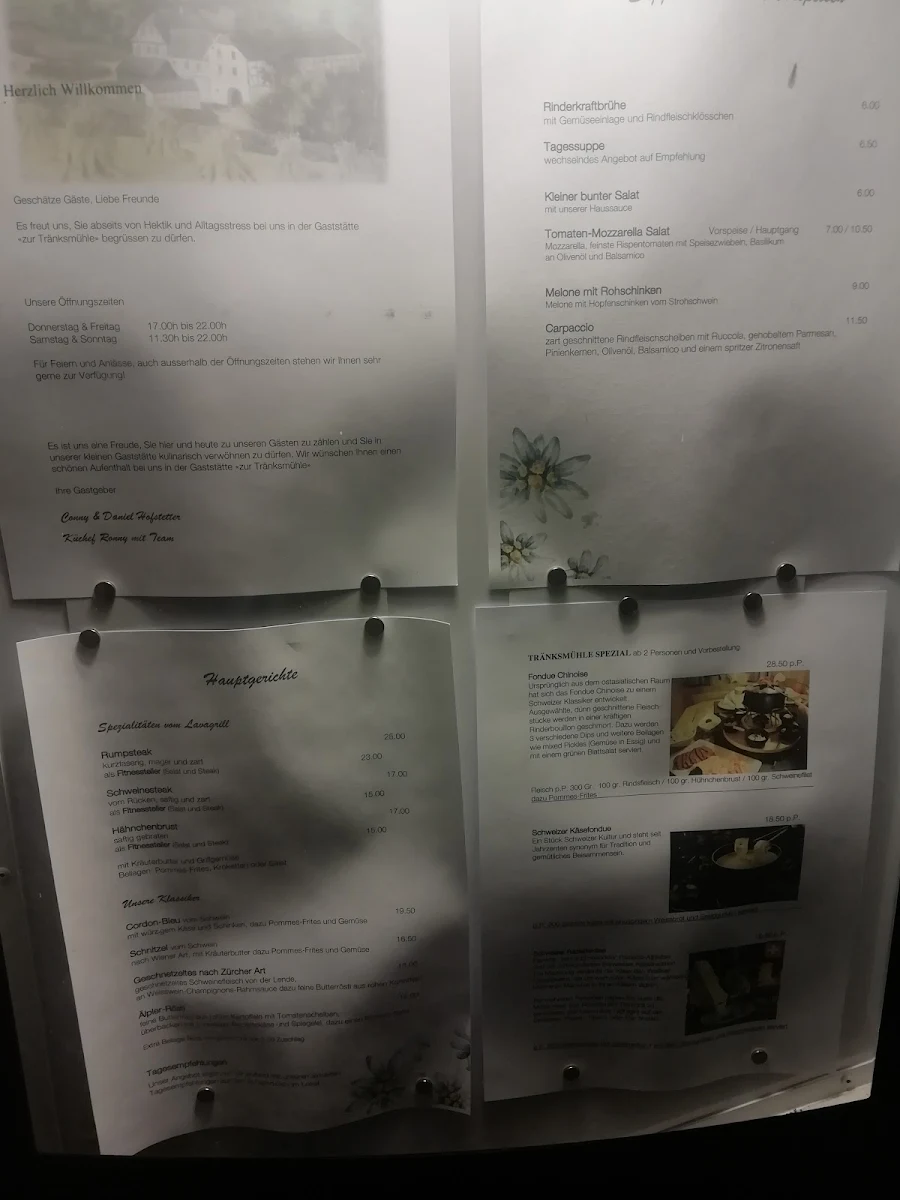 Speisekarte photo 2