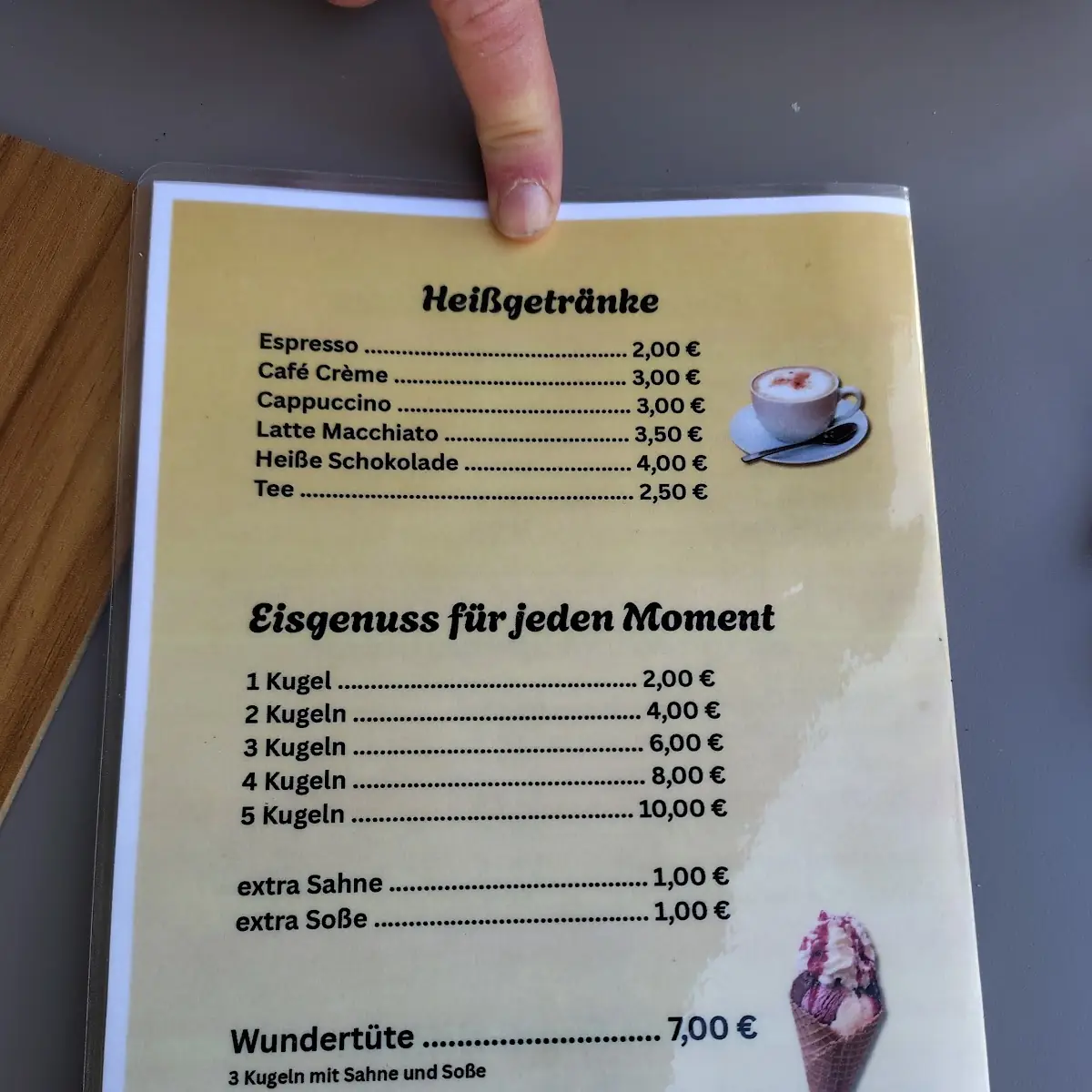 Speisekarte photo 1