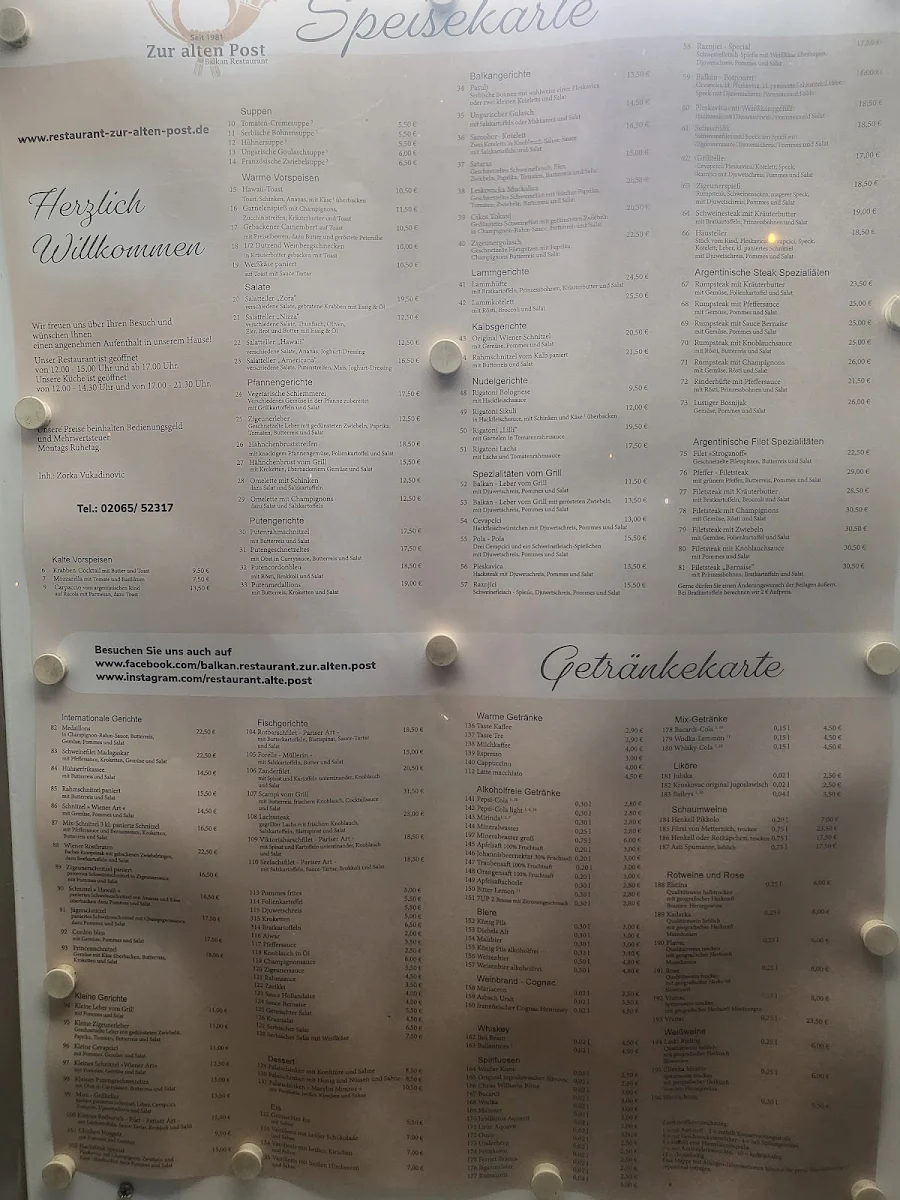 Speisekarte photo 3