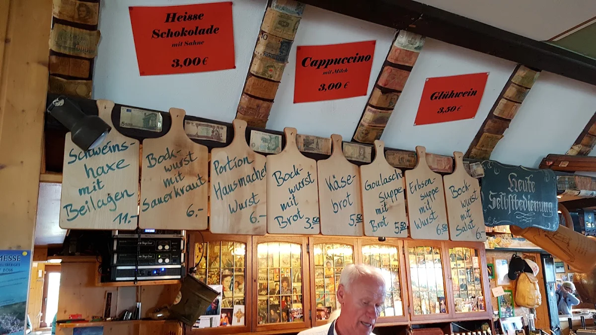 Speisekarte, Siggis Hütte