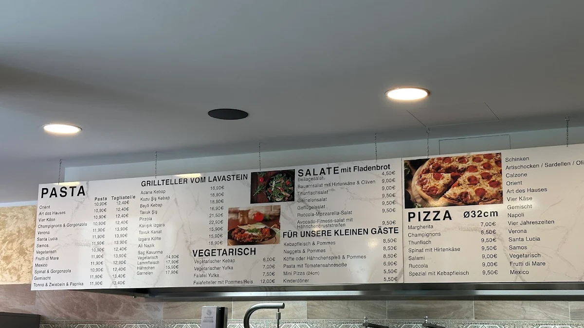 Speisekarte, Grill & More Kebap Pizza House since 2010