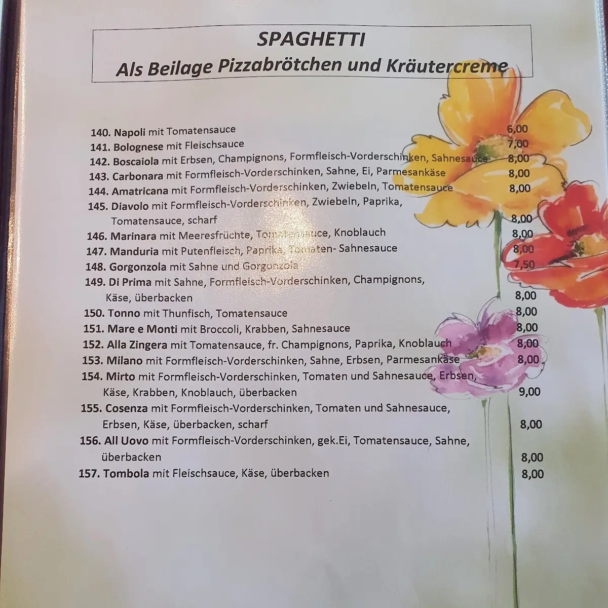 Speisekarte photo 5