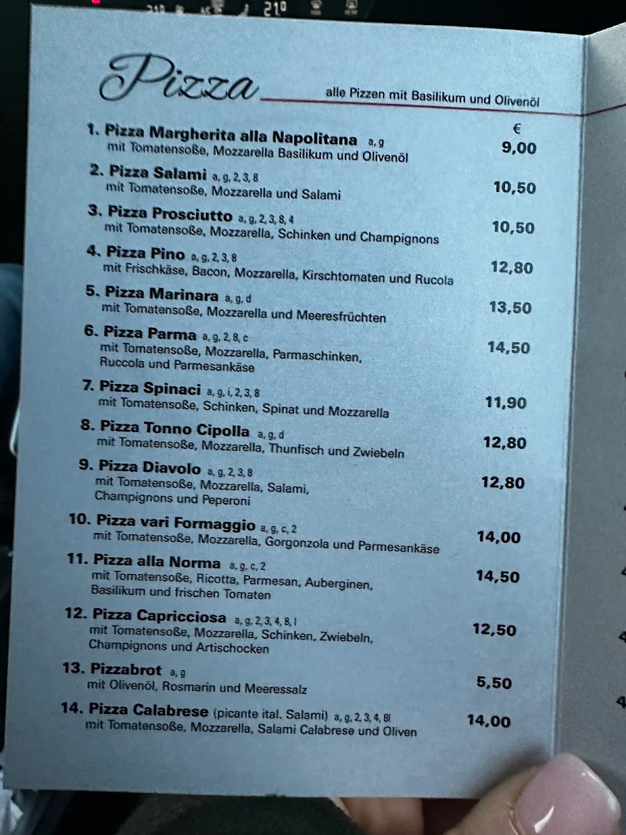 Speisekarte photo 2