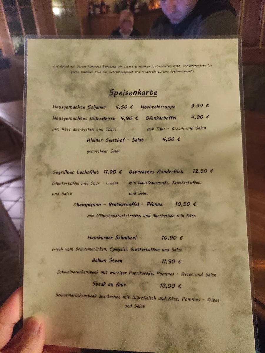 Speisekarte photo 1