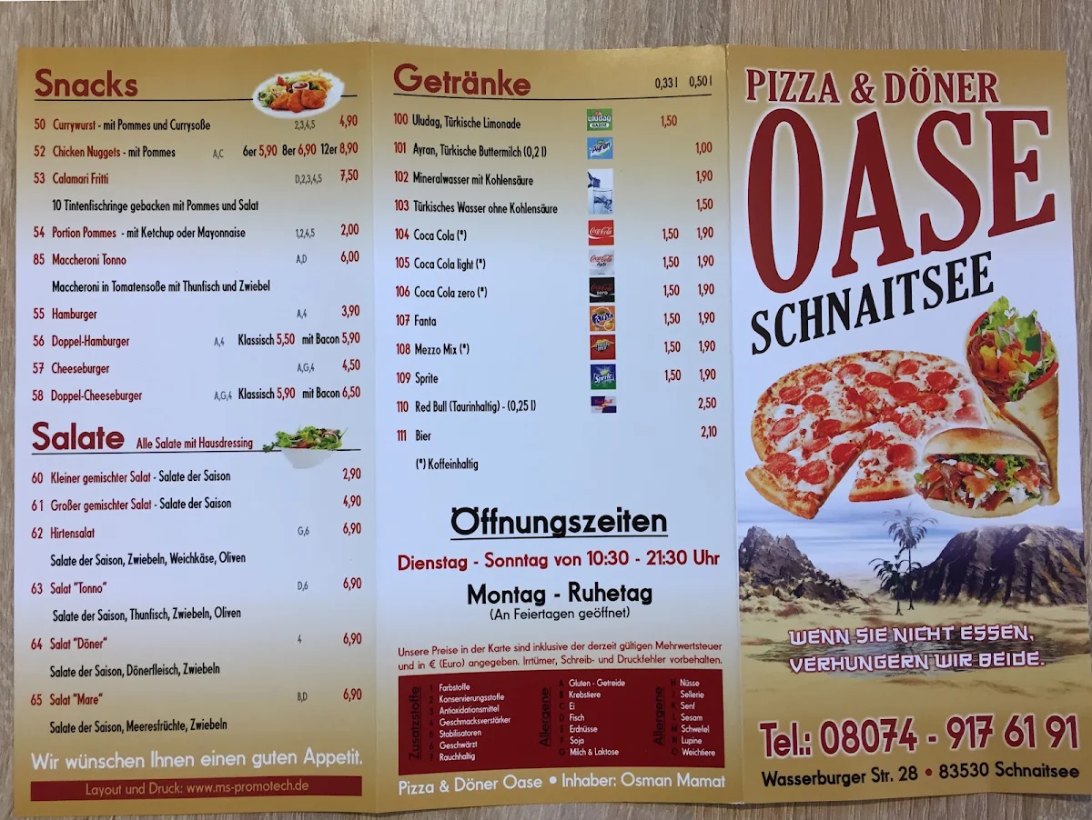 Speisekarte photo 3