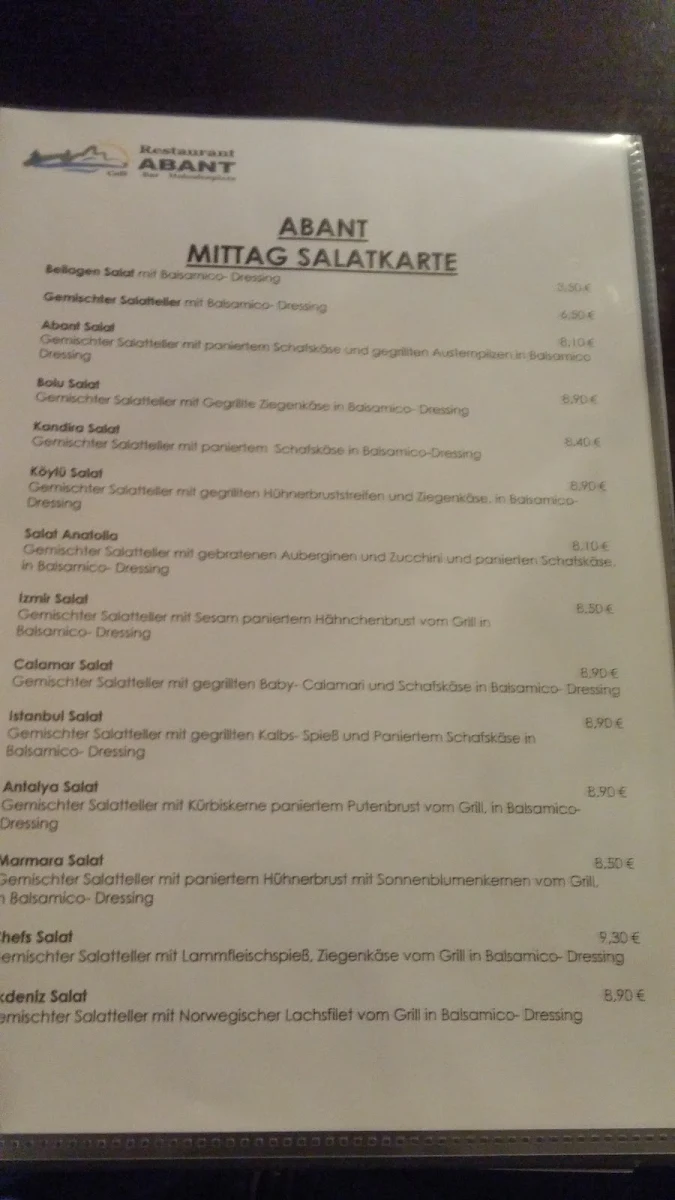 Speisekarte photo 8