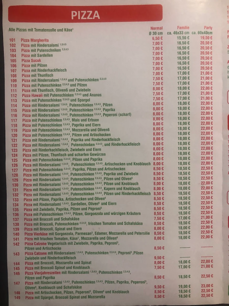 Speisekarte photo 2