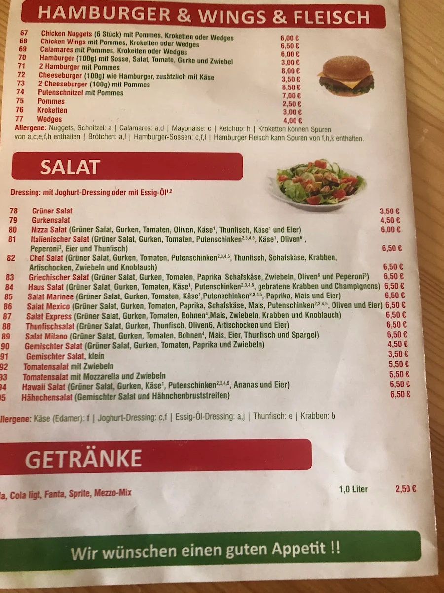 Speisekarte photo 3