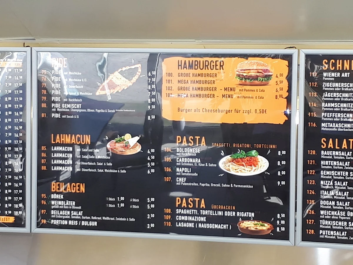Speisekarte, Dogan Döner & Pizza Haus | Flörsheim - Dalsheim
