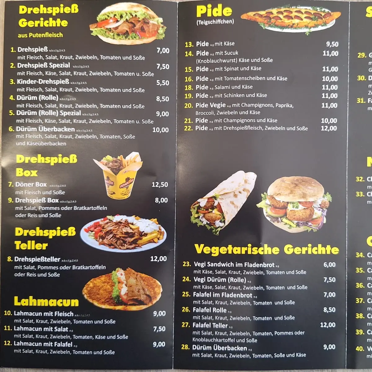 Speisekarte photo 1