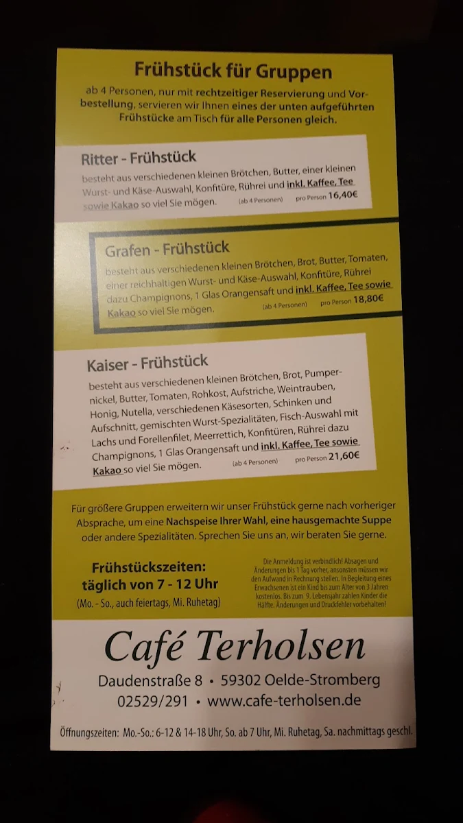 Speisekarte photo 2