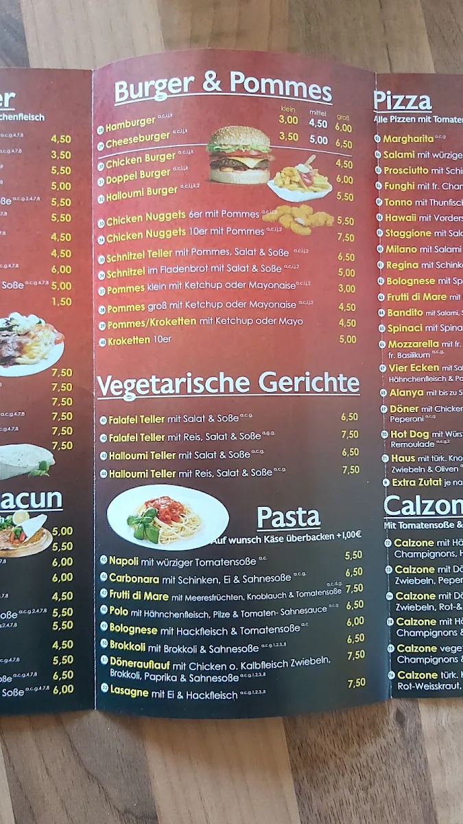 Speisekarte photo 4