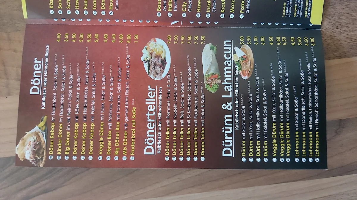 Speisekarte photo 9