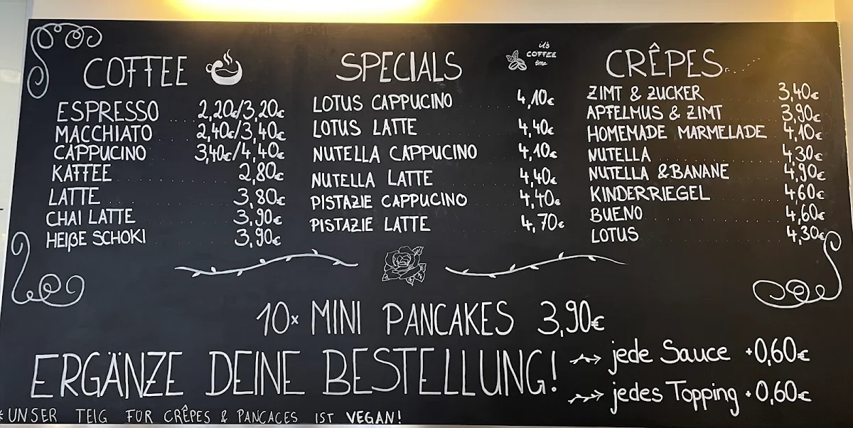 Speisekarte, CIAO JETË