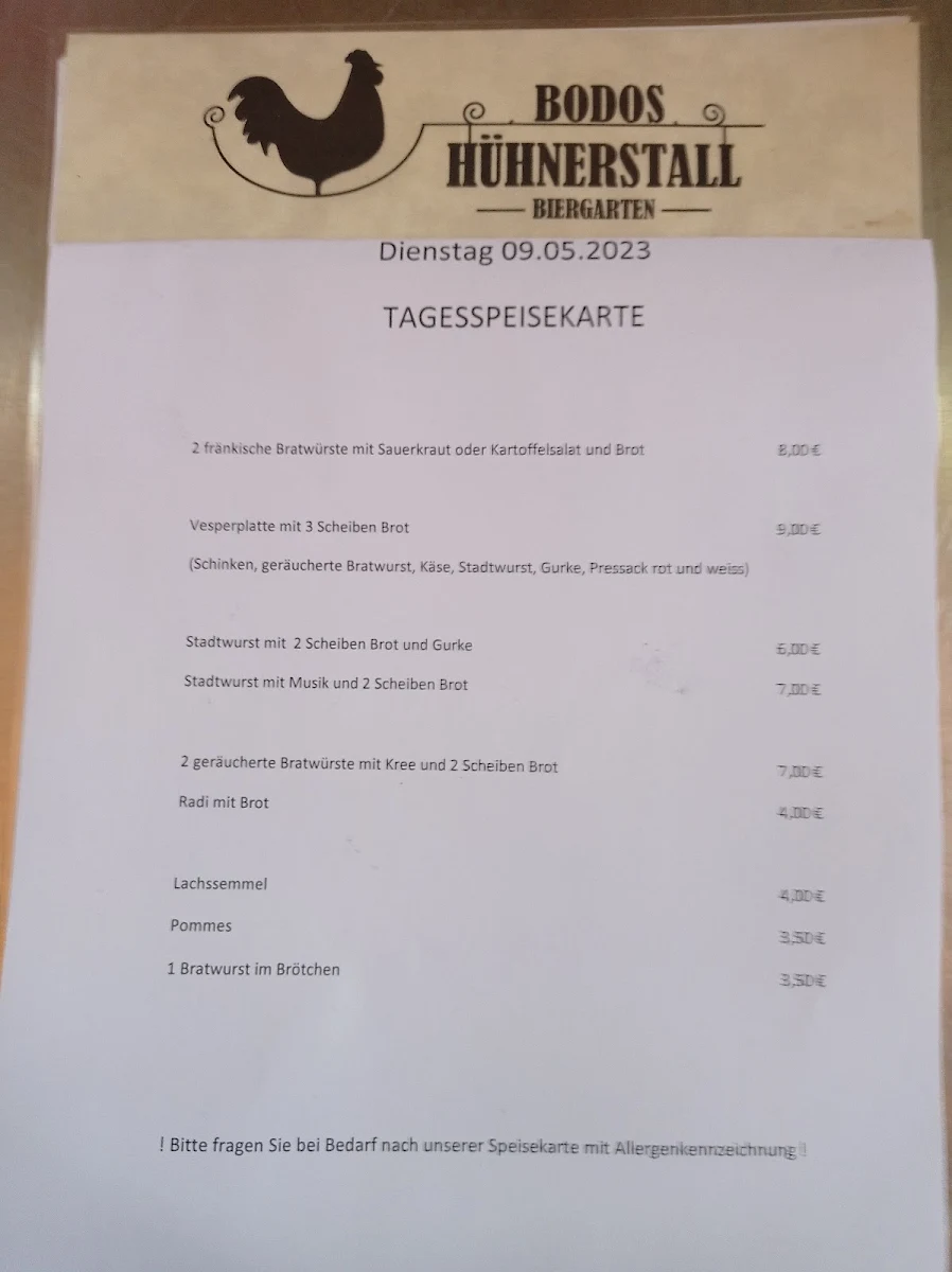Speisekarte photo 1
