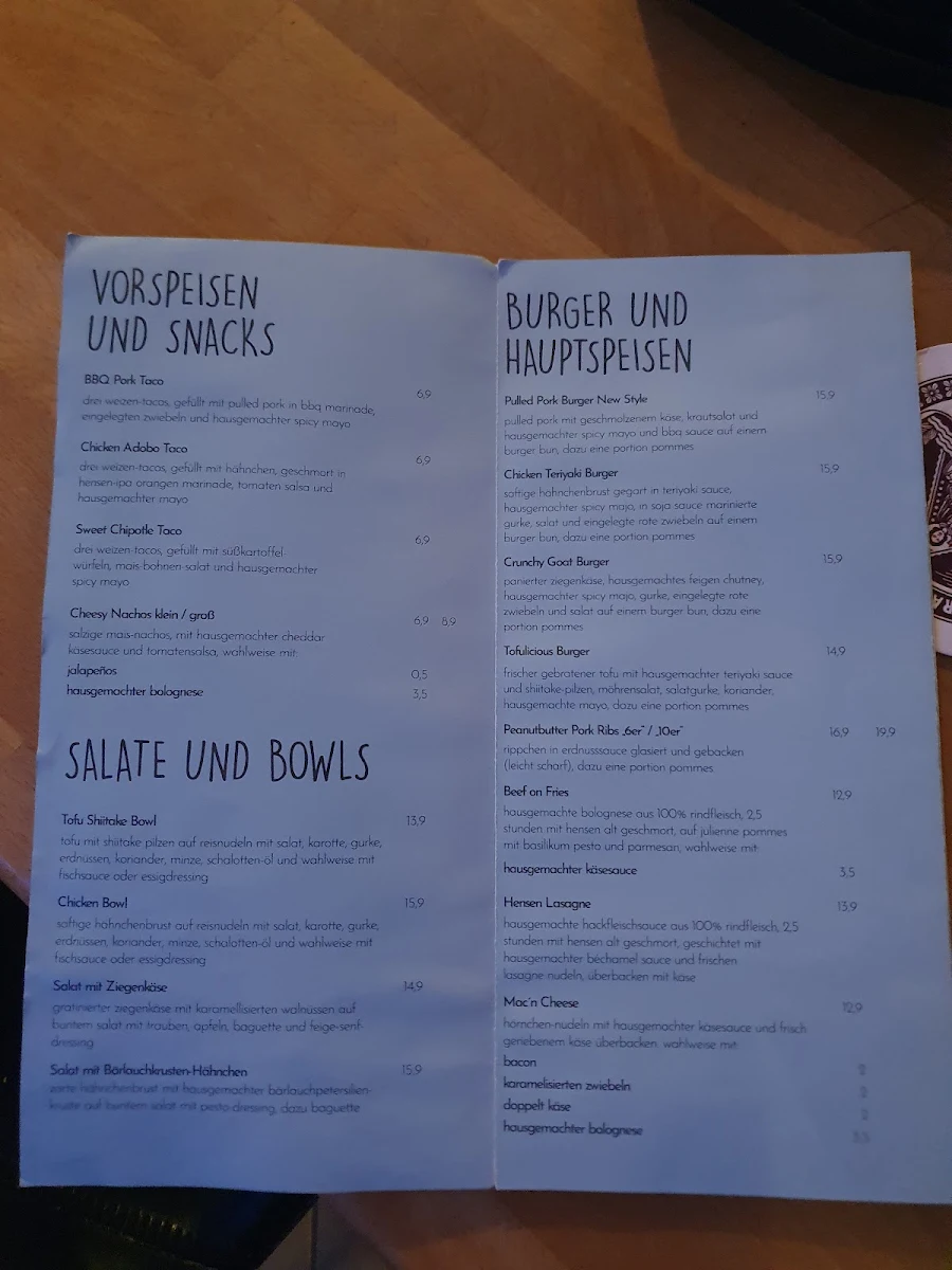Speisekarte photo 7