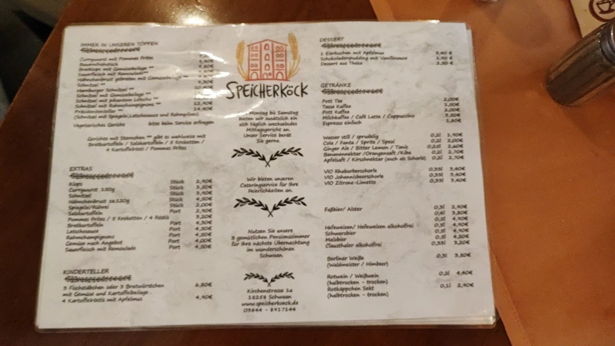 Speisekarte photo 3