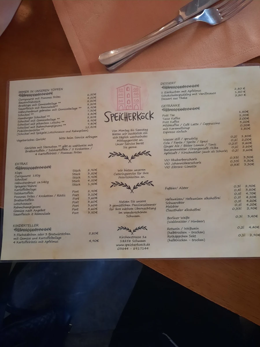 Speisekarte photo 4