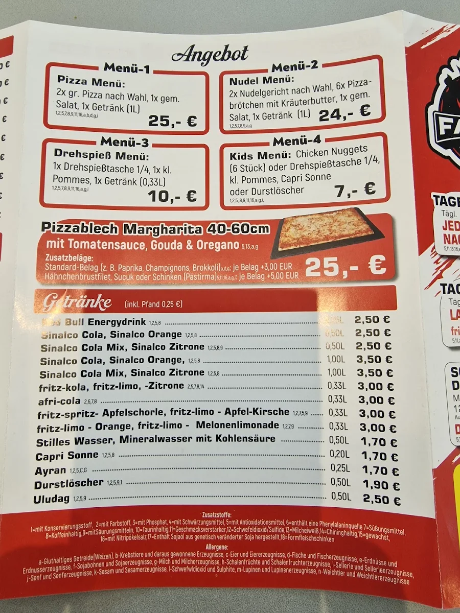 Speisekarte photo 3
