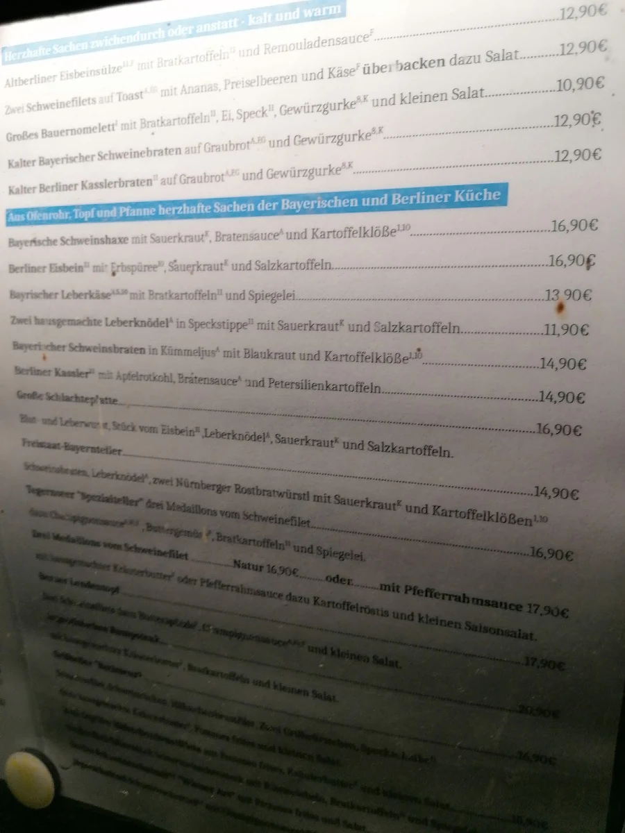 Speisekarte photo 3
