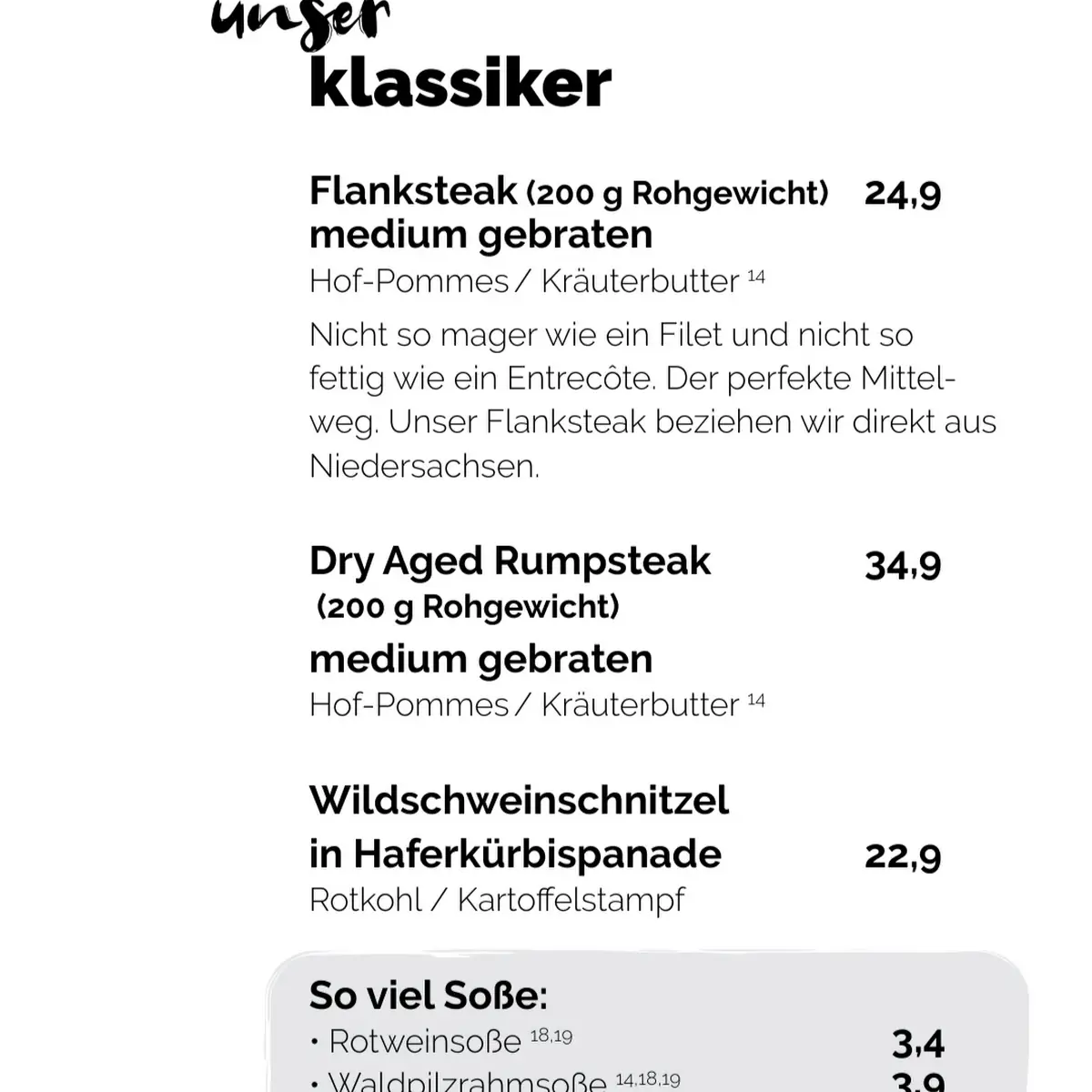 Speisekarte photo 4