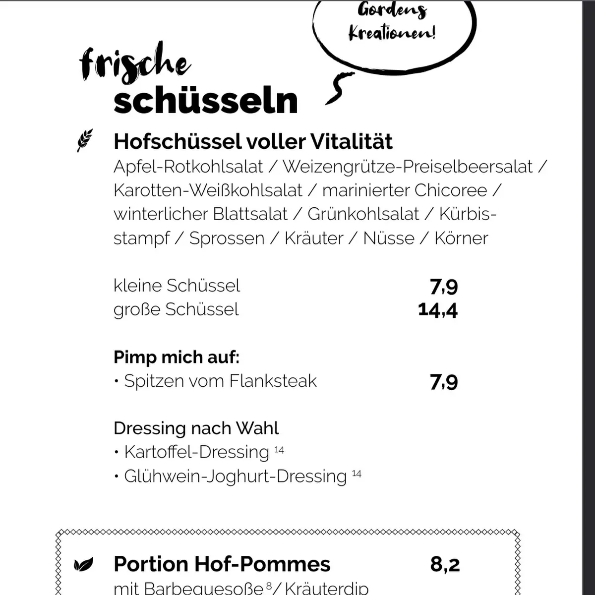 Speisekarte photo 6