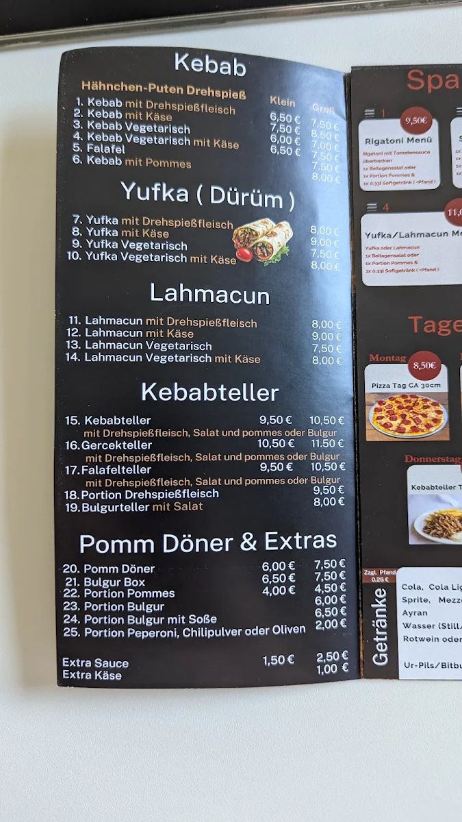 Speisekarte photo 2