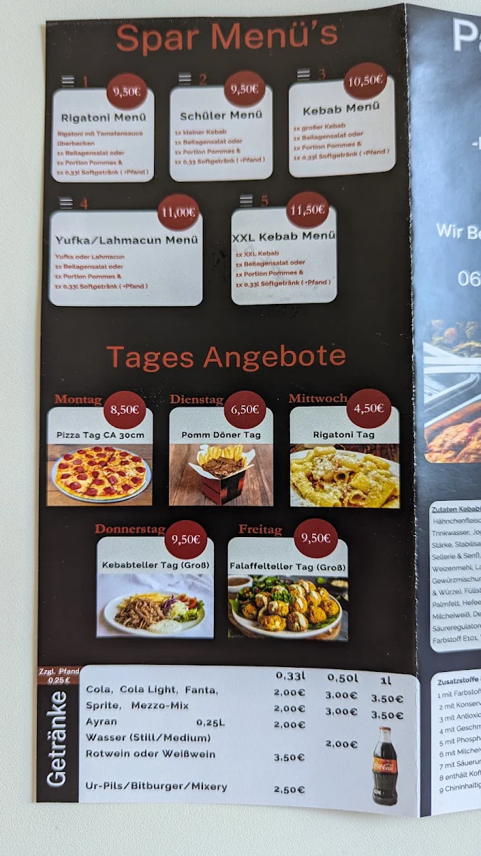 Speisekarte photo 5